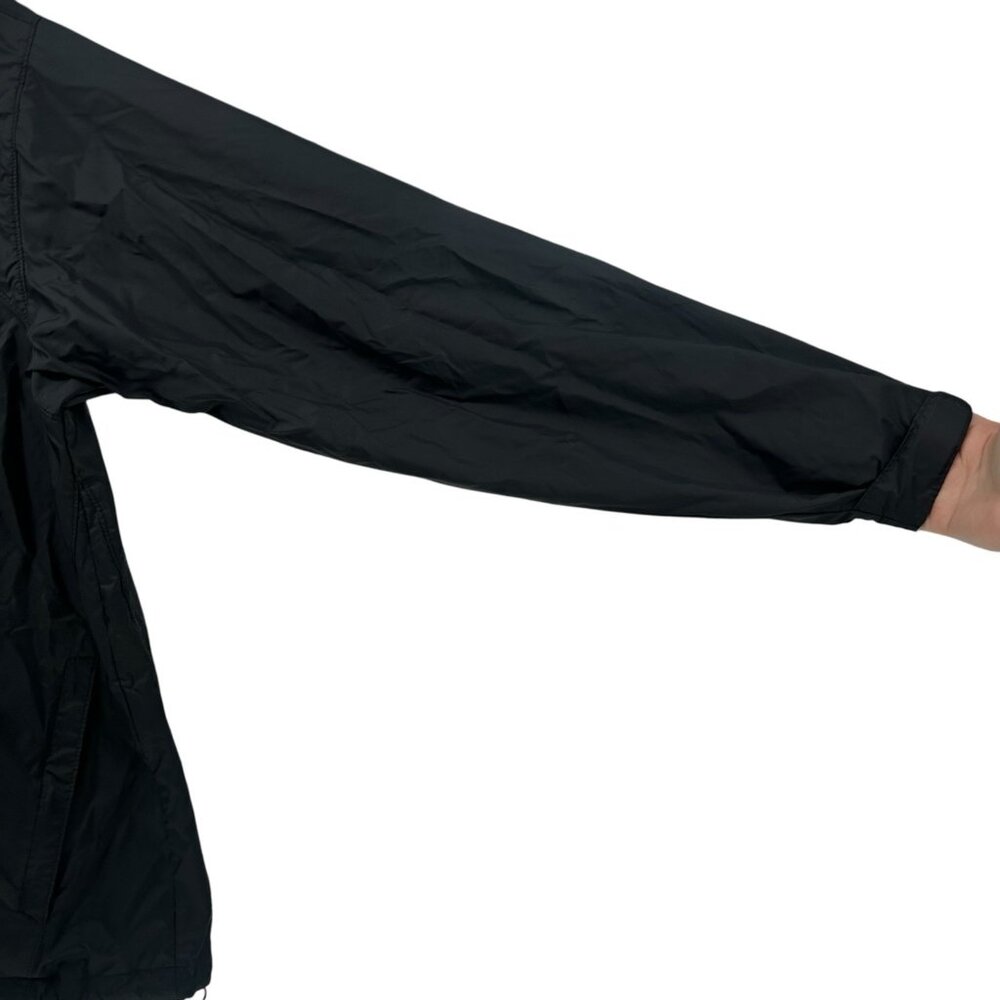 Columbia Jacket Womens M Black Hooded Lightweight Windbreaker Full Zip Casual - Picture 3 of 11